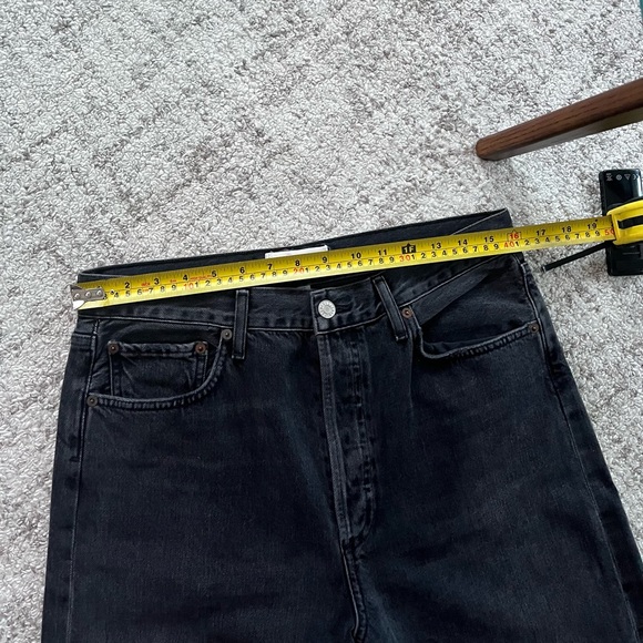 AGOLDE 90's Straight Jean in Photogram Sz 27,29 ankle Straight Leg Relaxed - Picture 8 of 16